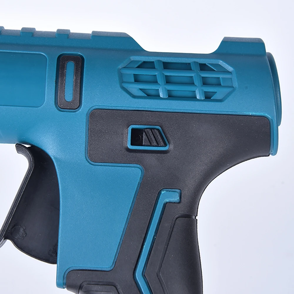 Imagem -06 - Pistola de Cola Elétrica sem Fio para Makita Soldagem a Quente Faça Você Mesmo Pistola de ar Antiescaldante Varas de 11 mm Bateria 18v 80w