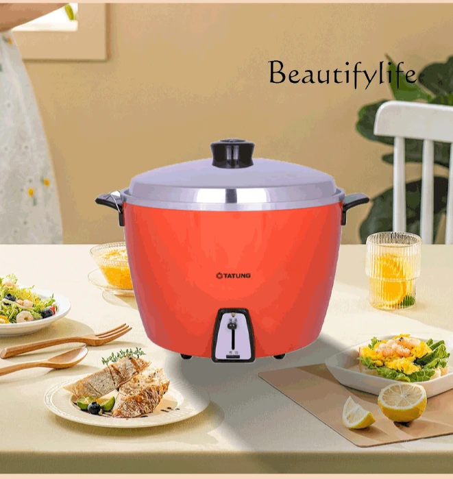 Electric cooker 20S uncoated rice cooker cooking braised stew pot large capacity 9 liters 12 people Taiwan original