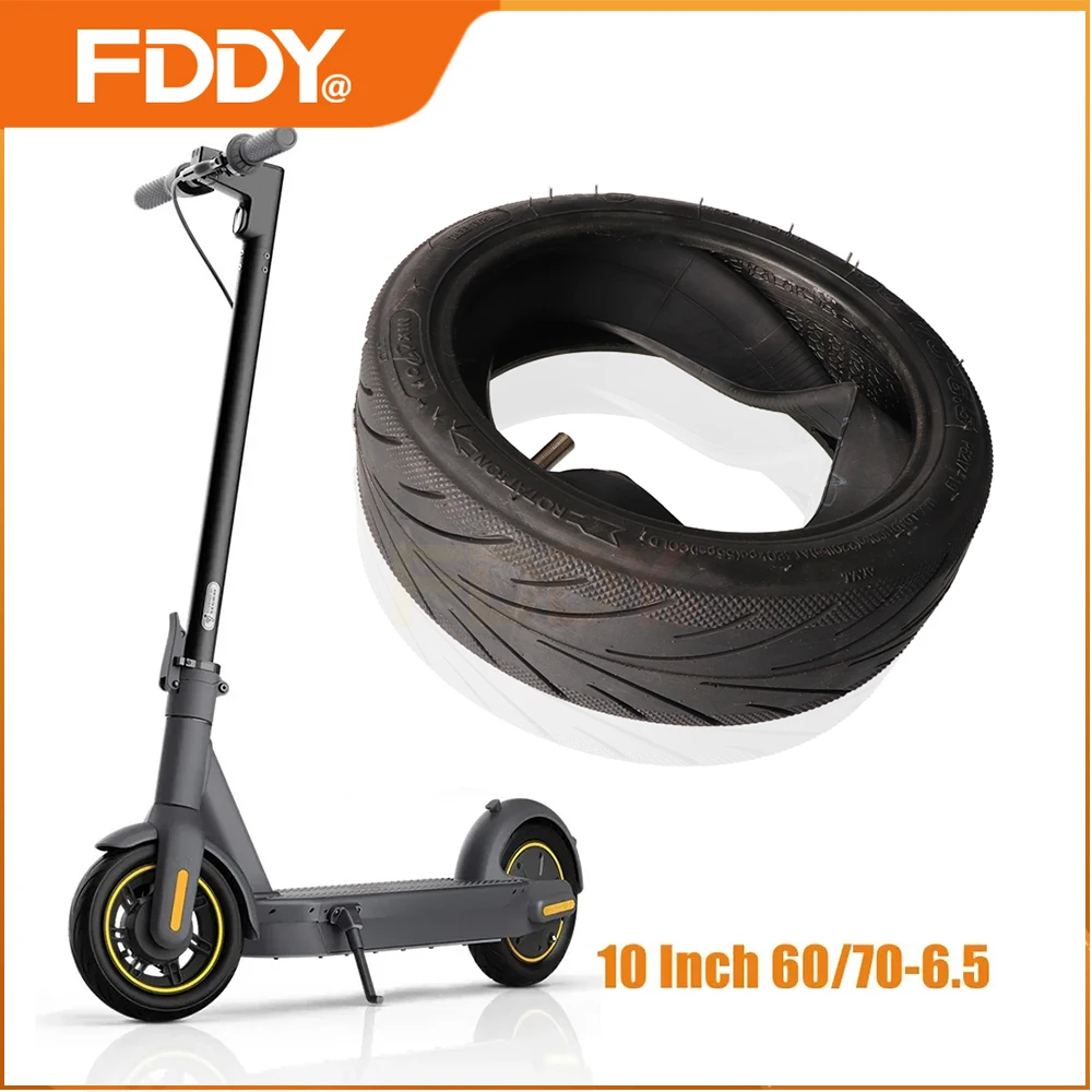 FDDY 60/70-6.5 Max G30 G30D Tire 10inch Tube Scooter Tubeless Explosion-proof Electric Bicycle Wear-resistant Wheel Tyre Black