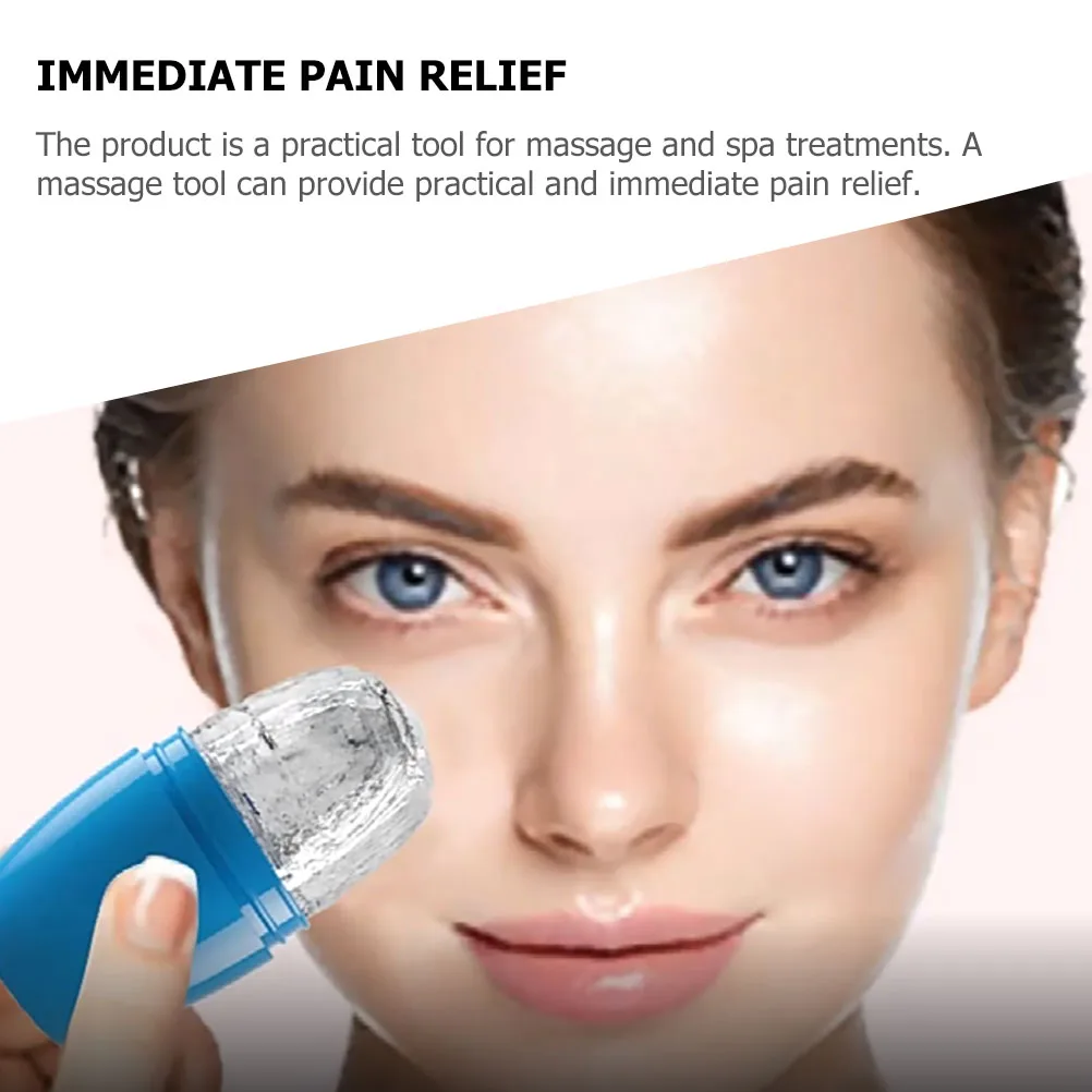 

Face Massage Tool Durable Reusable for Eye Swelling Pain Relief Cooling Ice Mold Facial Massager Roller