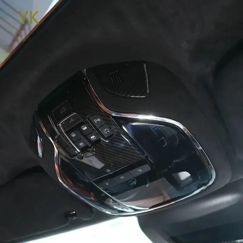 

For Maserati Levante Quattroporte 17-24 ABS Car Front Reading Light Lamp Cover Trim Sticker Interior Car Accessories