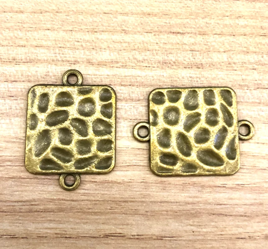 

10pcs 26*19mm antiqued bronze color connector for handmade accessories Zinc alloy metal HW3764