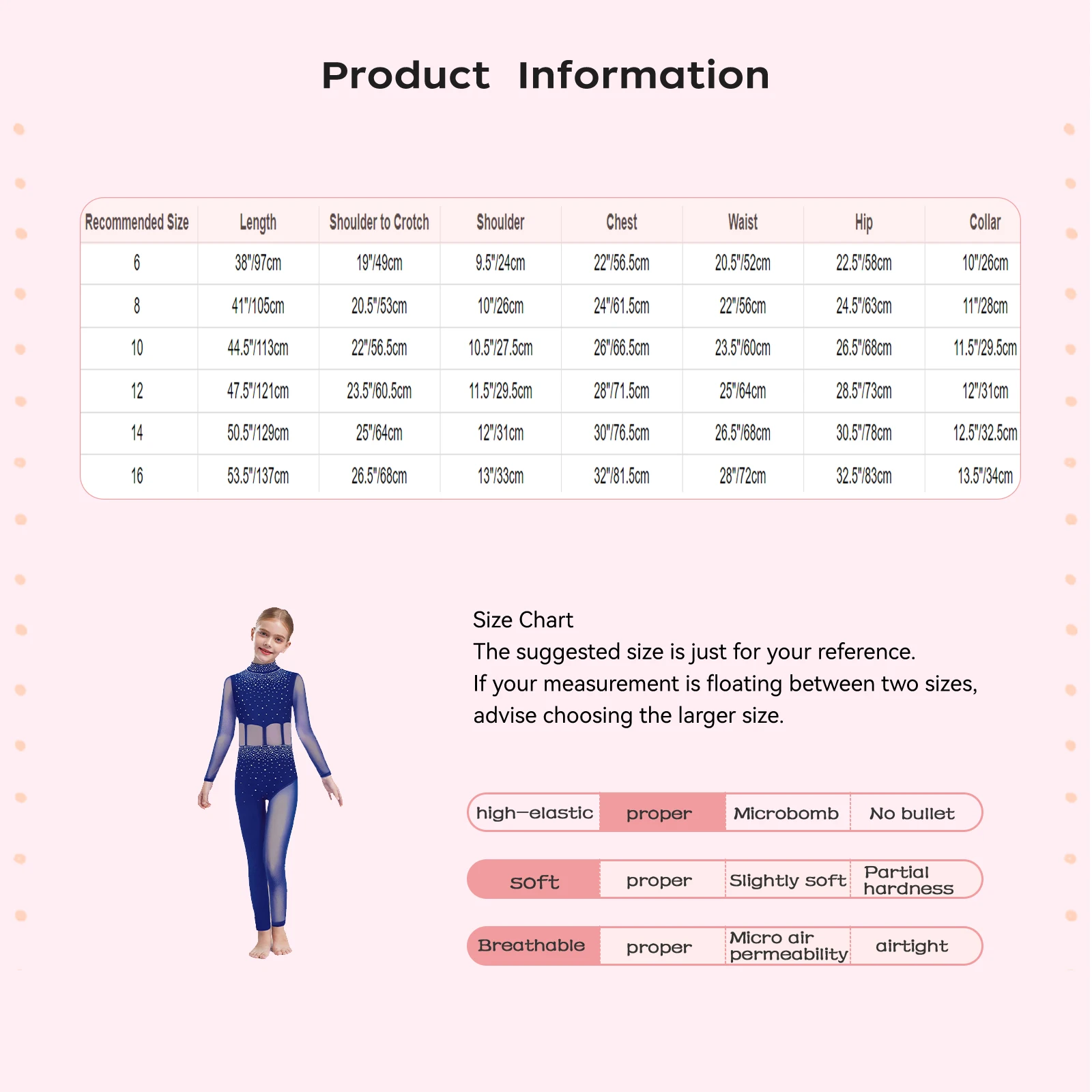 Kinderen Meisjes Gymnastiek Artistieke Kunstschaatsen Ballet Dans Kostuum Full Body Turnpakje Sparkly Steentjes Jumpsuit Danskleding