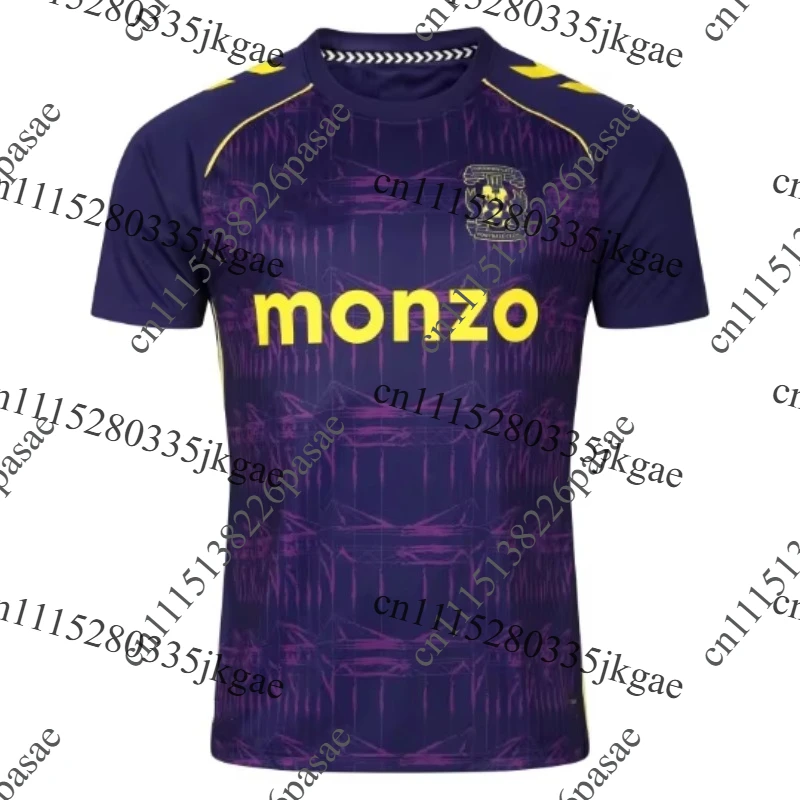 2026-27 New Coventry City Men Football Jersey 3D Printing Family Clothing Y2K Oversized Casual Quick Drying Fan T-shirt