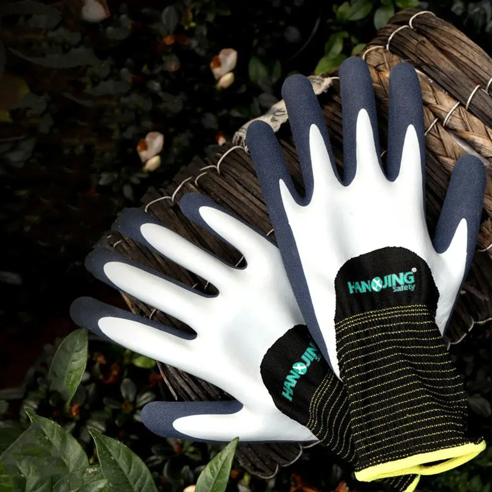 Tool Breathable Gardening Gloves Working Digging Latex Gloves Planting Waterproof Planting Pruning Mitts Garden