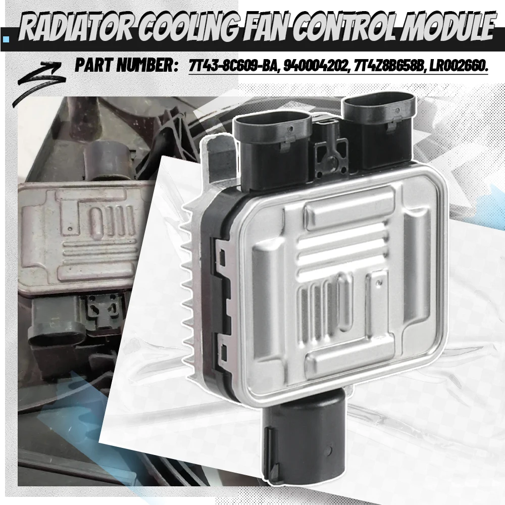 For Volvo Jaguar Rover Fan Controller Module 940009402 940004000 940008501 940004300 940007601 940009400 940004302 940004204