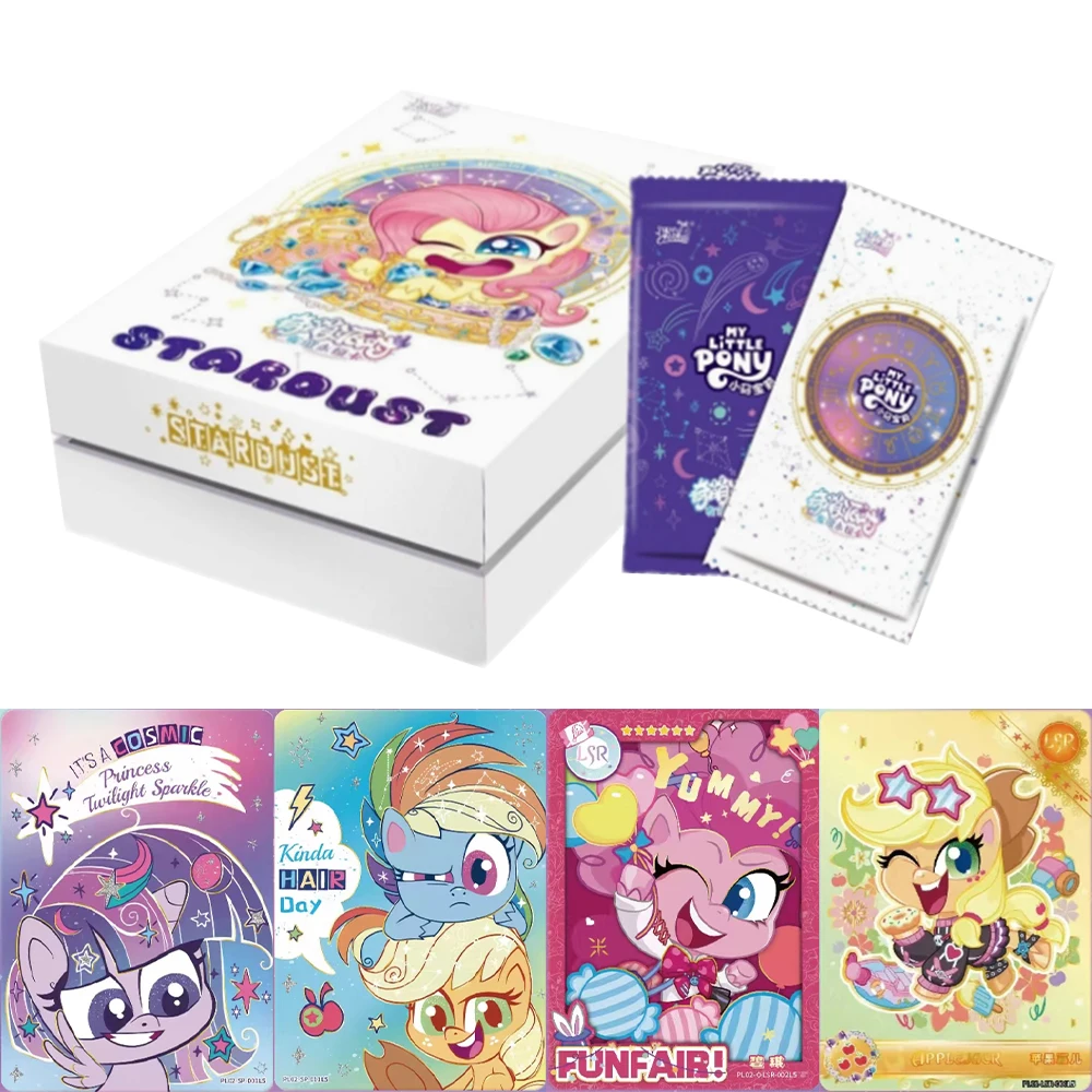 

KAYOU Genuine My Little Pony Card Friendship Forever Cards Cute Party Dream Zodiac Anime Collectible Cards Toys Gifts