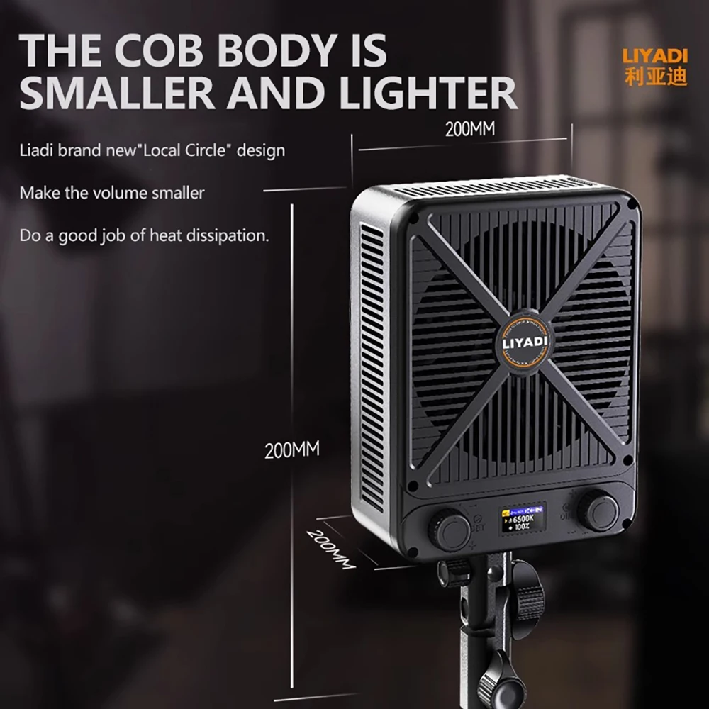 MIAOTU G230W G330W Portable LED Photography Light Fill Light 2800K-6500K Studio Baorongkou Video Light Live Studio - Image 5