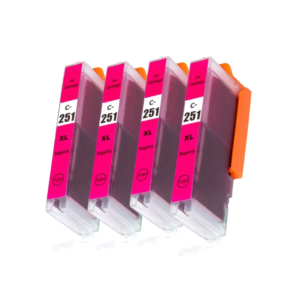 ตลับหมึก PGI250 CLI251 สำหรับเครื่องพิมพ์ PIXMA MG6320 MG7120 IP8720 MG7520 IP7220 MX722 MX922 IX6820 1P8720 MG7120 MG7520 PIXMAMG5420 5422