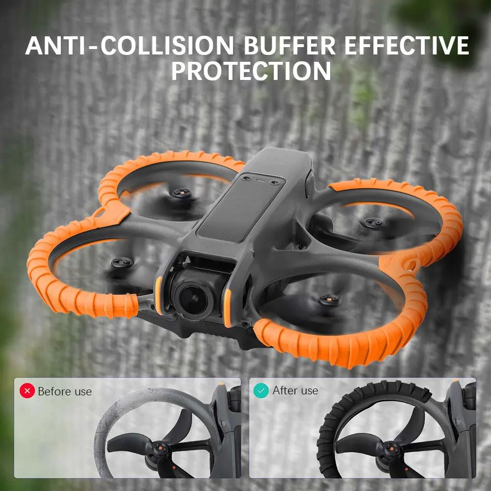 Copertura protettiva compatibile DJI installazione rapida copertura protettiva a protezione totale per protezione dell'elica