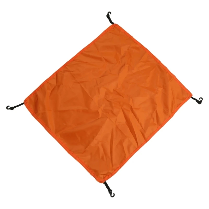 Outdoor Camping Survival Awning Waterproof Tent Head Cloth Cover Tent Roofs Top Shelter Sunshades Rainproof Tarp Durable