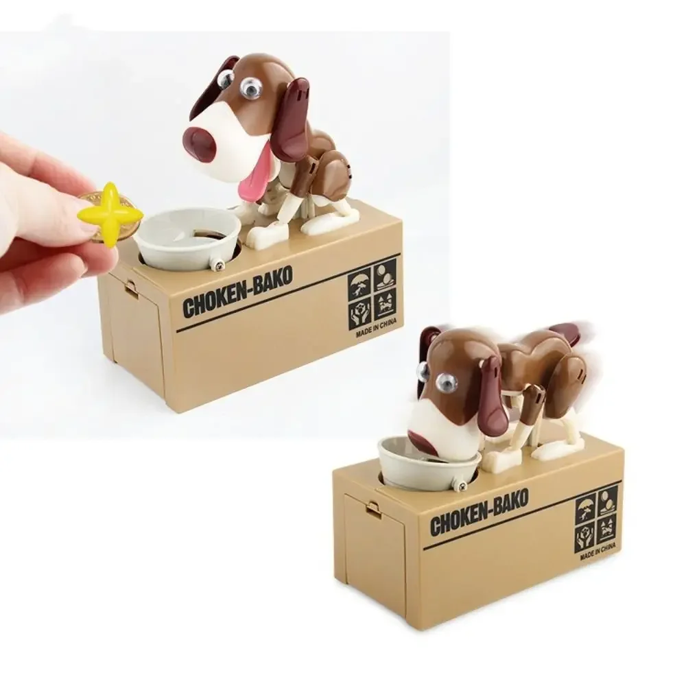 Nieuwe Leuke Hond Spaarpot Anti-val Elektronische Smart Puppy Kat Box Spaarpot Duurzaam Geautomatiseerde Geldbesparende Box Home Decor