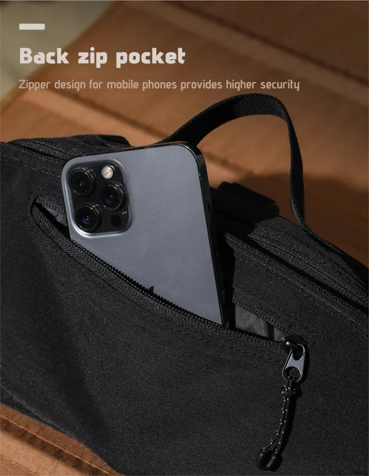 OCEGEAR Waist Pack with Water Bottle Holder for Men Women Chest Bag Running Waterproof for Outdoor Travel Cycling Climbing