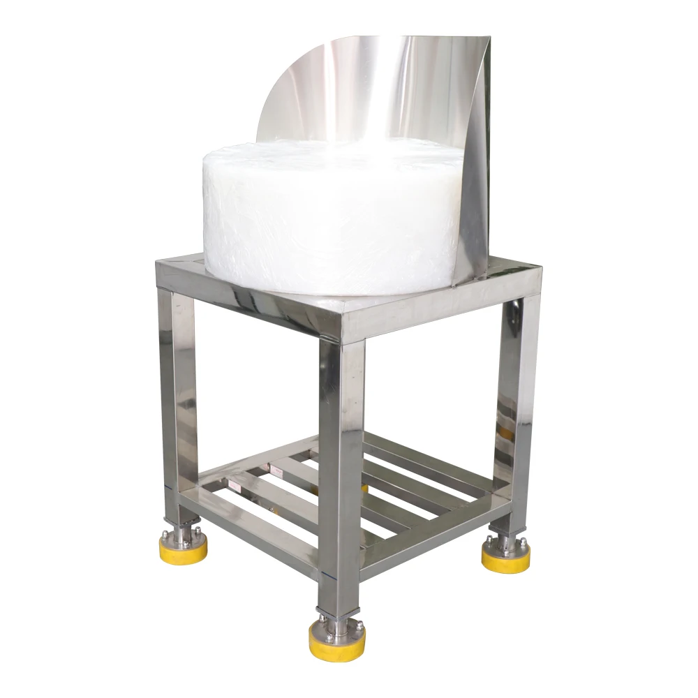 Supermarket stainless steel meat cutter with commercial kitchen pork board