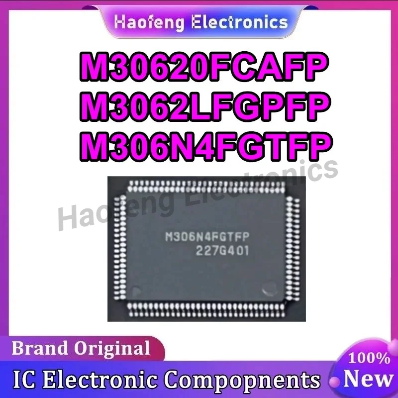 

M30620FCAFP M3062LFGPFP M306N4FGTFP QFP-100 микроконтроллер IC MCU чип 100% новый оригинальный на складе