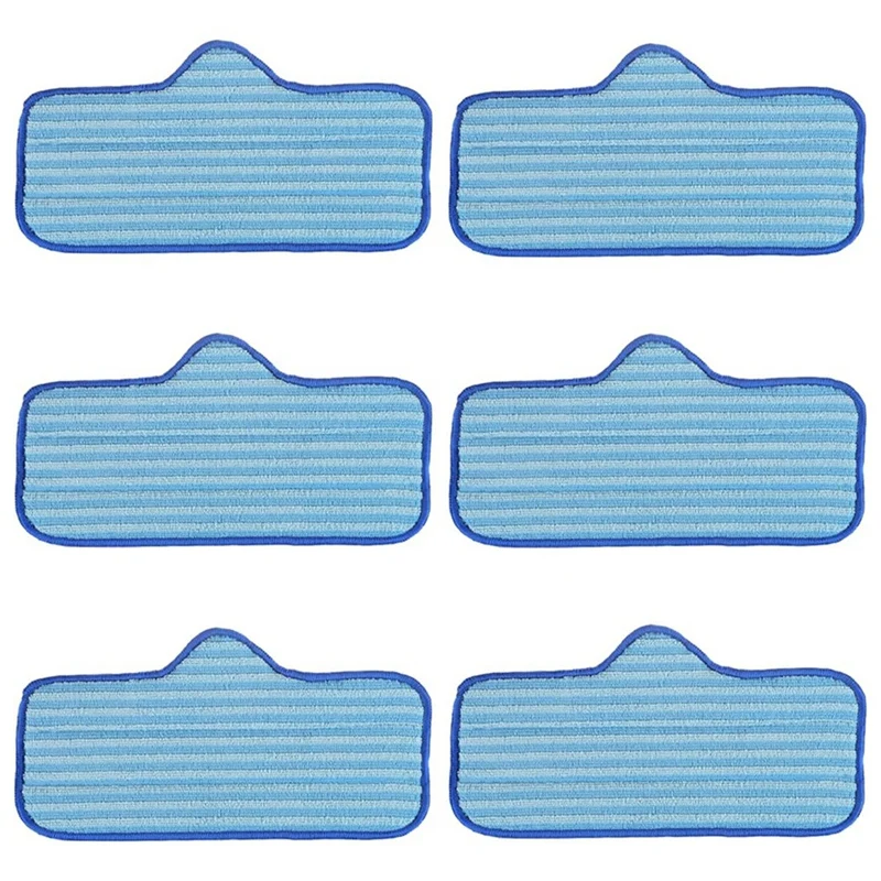 6PCS Microfiber Mop Pads For Dupray Neat Steam Cleaner Reusable Machine Washable For Hardwood Tile Stone Floors