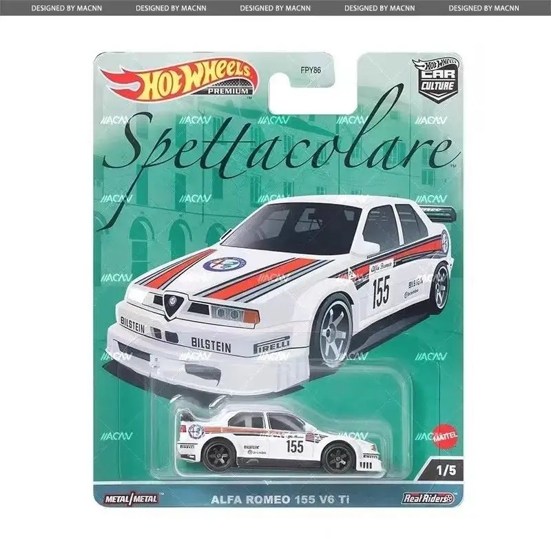 Nowe Hot Wheels Car Culture Premium Italy Exotic Envy Fpy86 Lamborghini Alfa Romeo 1/64 Model Samochodu Odlewany Kolekcjonerski