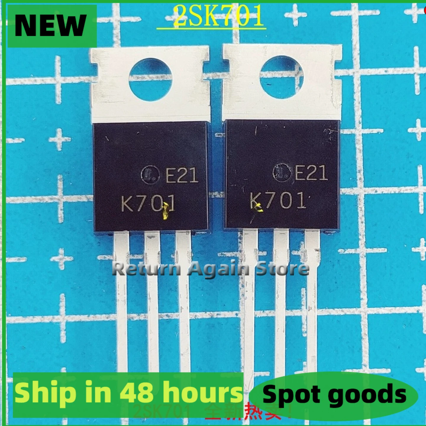 10PCS/LOT 2SK701 mosfet 60V 2A TO-220 OR TO-126