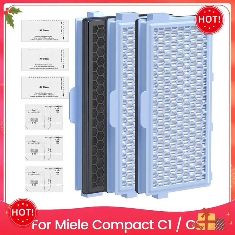 

ABLE-Hepa Filter For Vacuum Cleaners Compact C1 & C2, Complete C2 & C3, S8340 Motor Protection Filters And Exhaust Filters