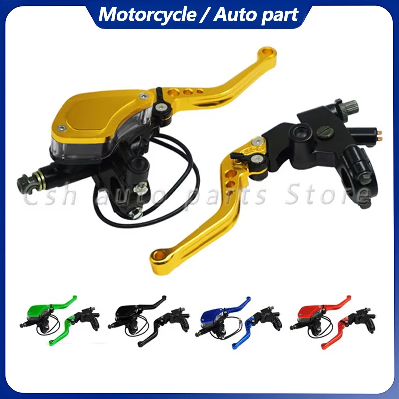 

7/8" 22mm Universal Motorcycle Brake Adjust Handles Handlebars Hydraulic Clutch Master Cylinder Levers For Honda Yamaha msx125