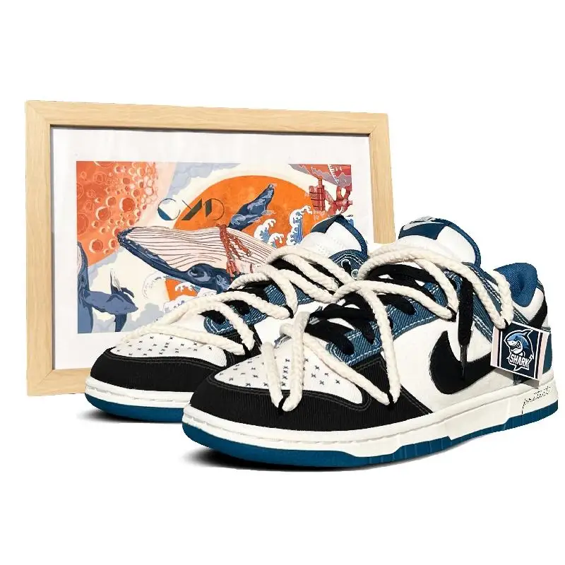 

【Настроить】Nike Dunk Обувь для скейтбординга Мужские кроссовки DV0834-101