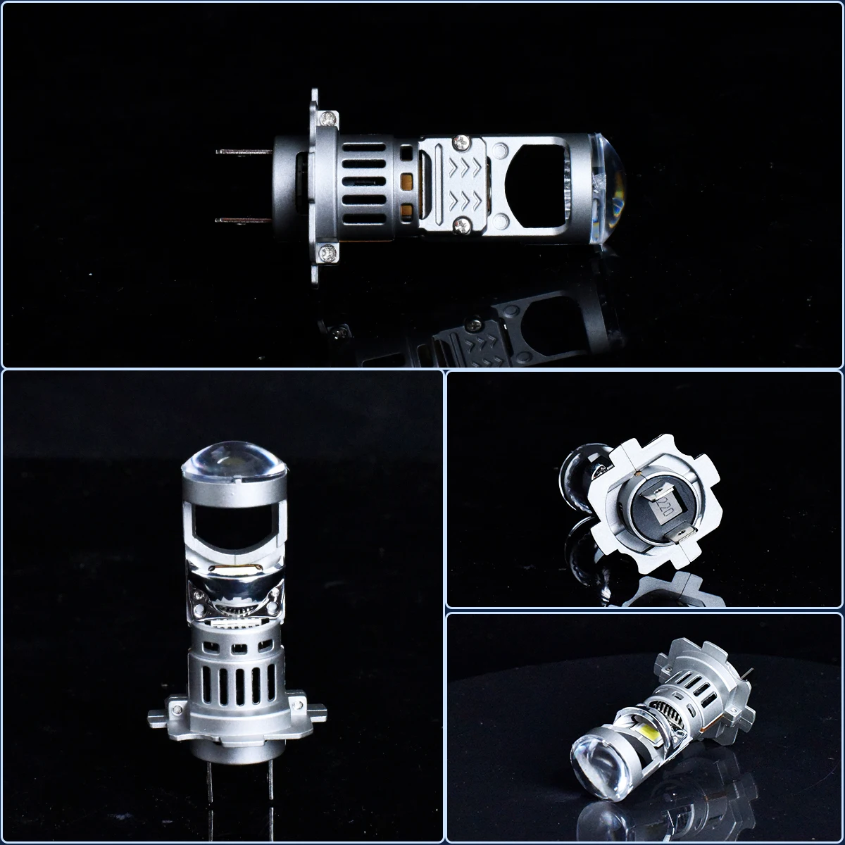 Plug and Play G18 H7 60 W 6000 K weiße LED-Projektorlinsenbirnen, schön geschnittene Beleuchtungslinie für Autoscheinwerfer – Detail 4