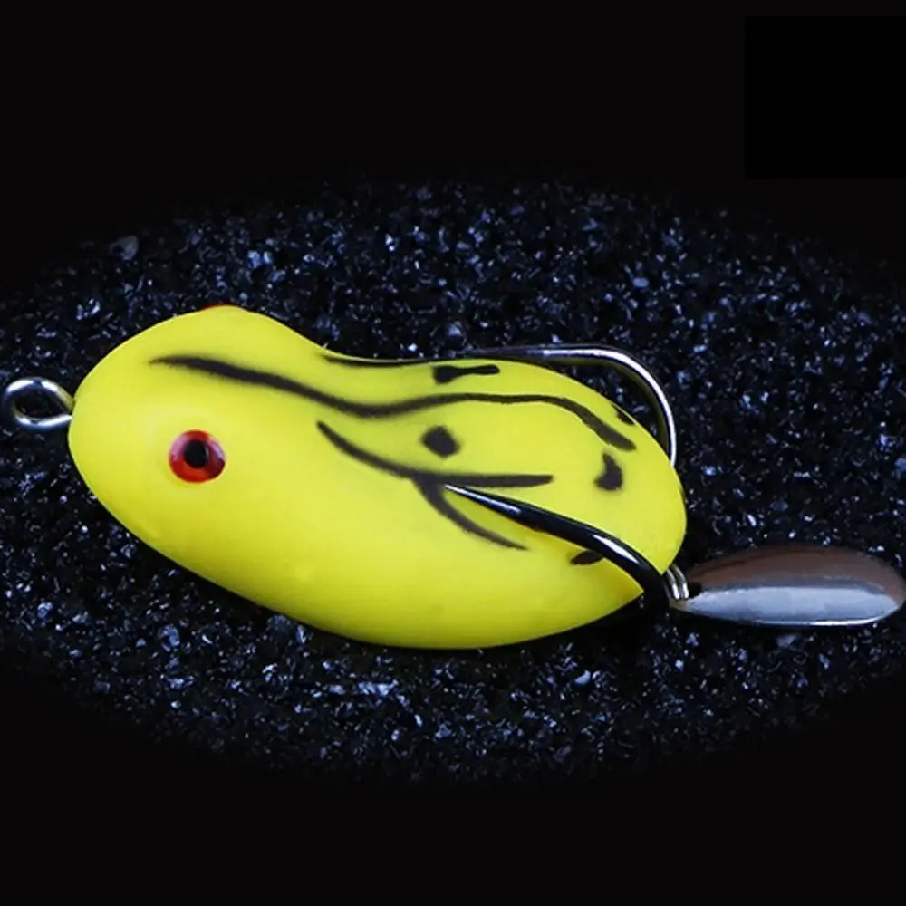 Fishing Gear 5cm/4.5cm Jump Frog Bait 7g/12g Bionic Frog Lure Soft Jigging Thunder Frog Bait Ice Fishing