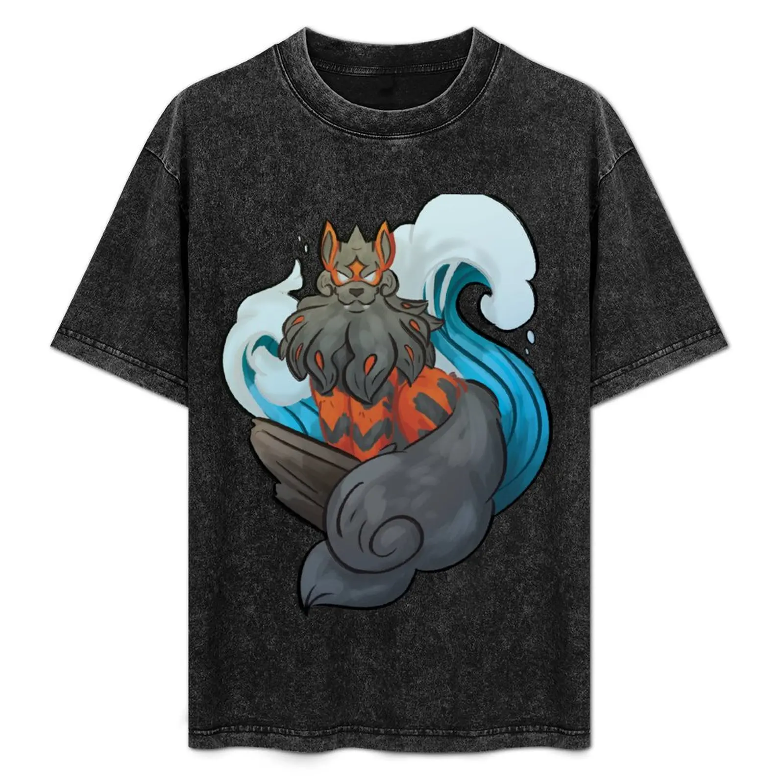 

Hishui Arcanine T-Shirt football t shirt blue archive vintage anime shirt cheap stuff mens big and tall t shirts