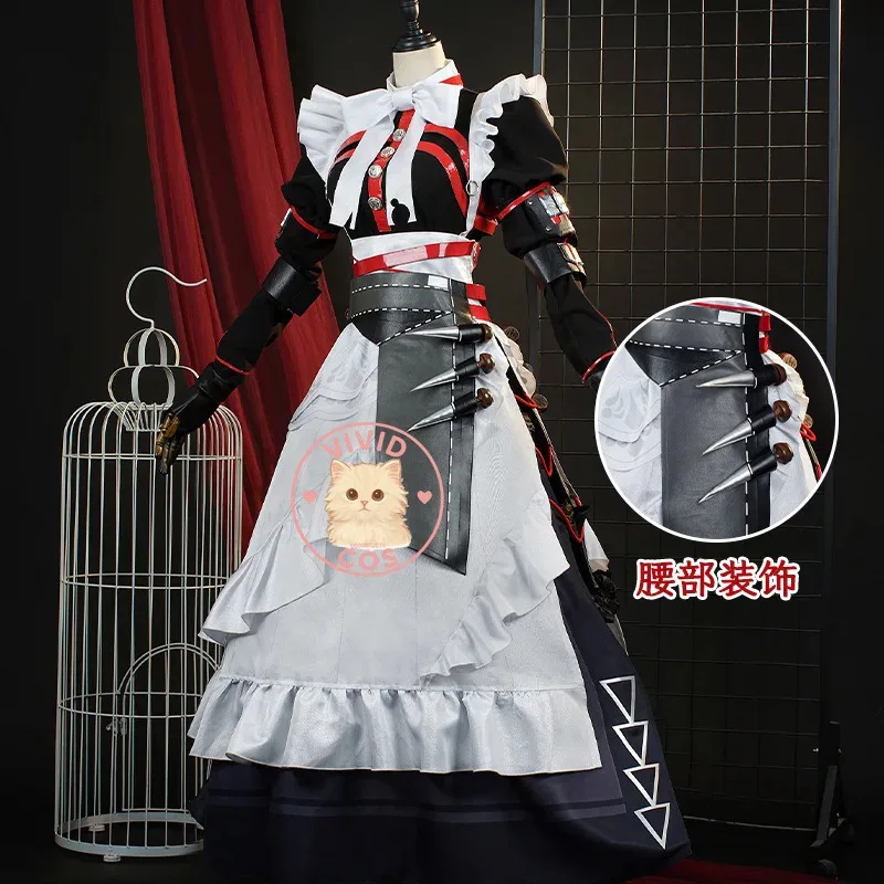 

Zenless Zone Zero Alexandrina Sabastiani Official of the Disciplinary Committee Formal Uniform Cosplay Style Legal Monochrome Co