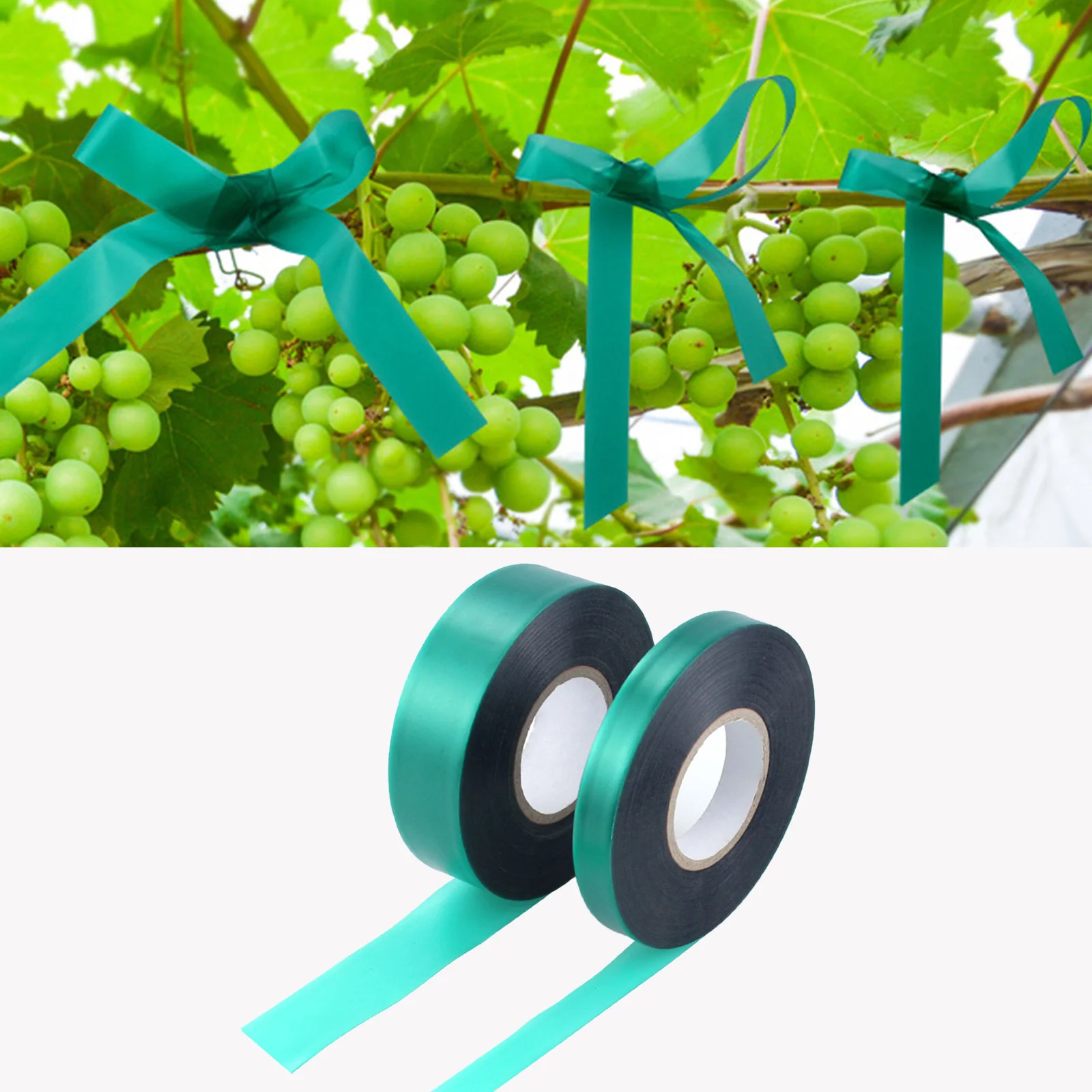 

Garden Plant Branch Tie Ribbon Durable PVC Waterproof Binding Ribbon for Milkweed Asters Tomatoes