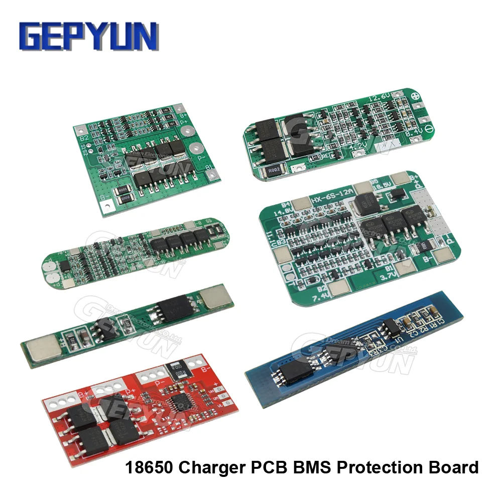 1S 2S 3S 4S 5S 6S 3A 15A 20A 30A Li-ion Lithium Battery 18650 Charger PCB BMS Protection Board For Drill Motor Lipo Cell Module