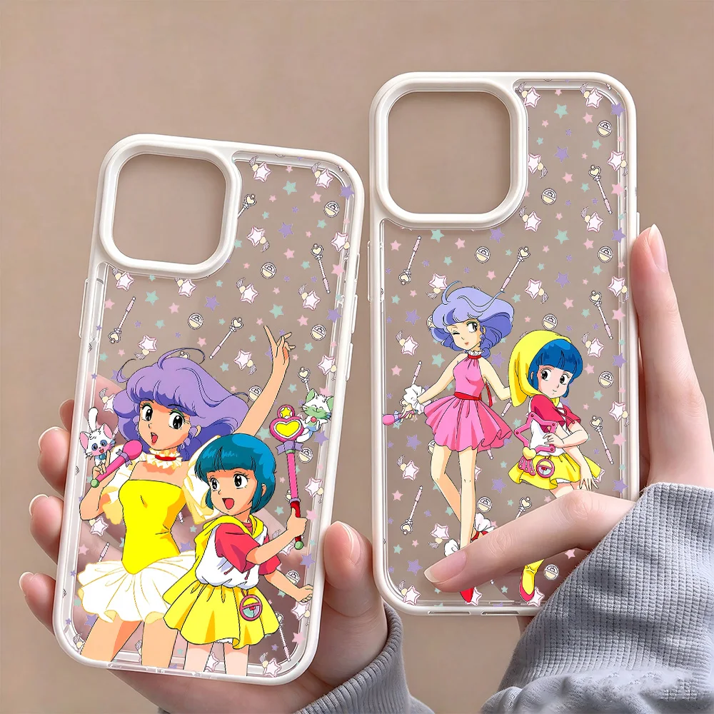 HOT Angel Creamy Mami Advanced Acrylic Clear Phone Case For iPhone 18 17 Air 16 E 15 14 13 12 11 Pro Max Plus Shockproof Cover