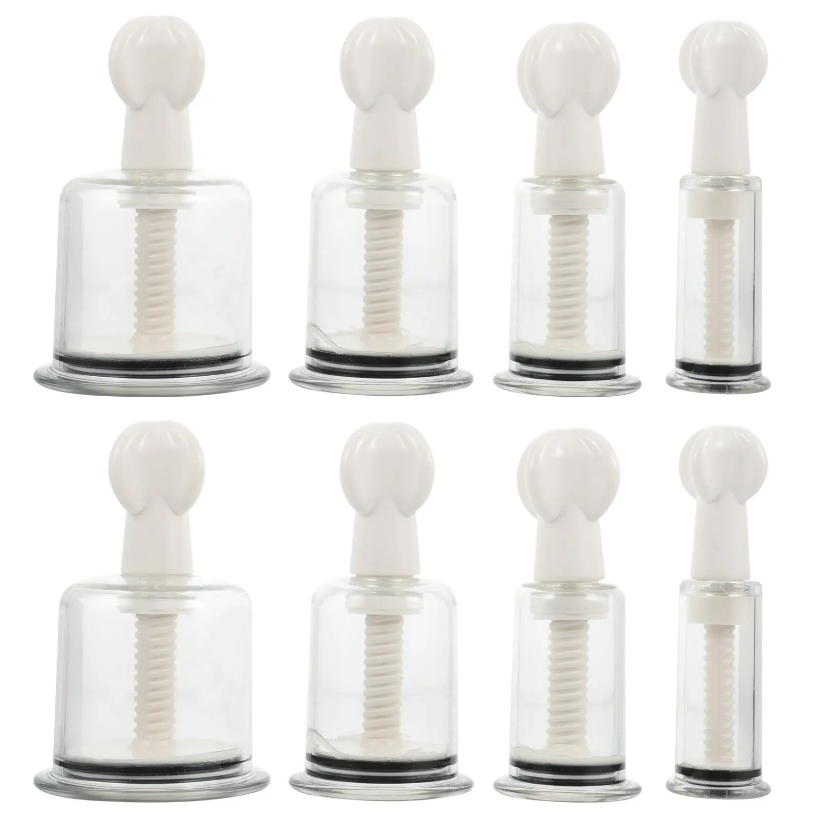 

Набор из 8 китайских вакуумных банок для физиотерапии, массажа тела, снятия боли в спине, шее, плечах, улучшения кровообращения