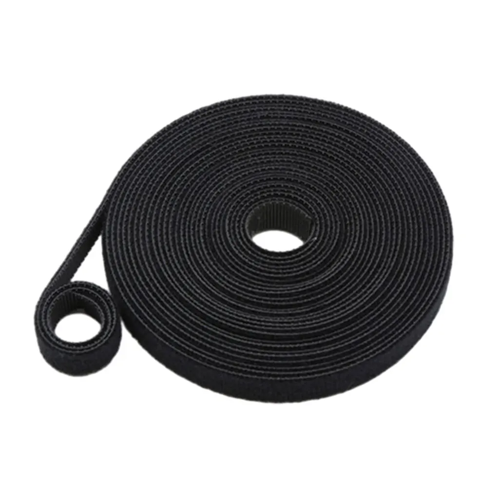 

Black Reusable Cable Tie For Sturdy Plant Support Plant Velcros Tape Suitable For Various Plants