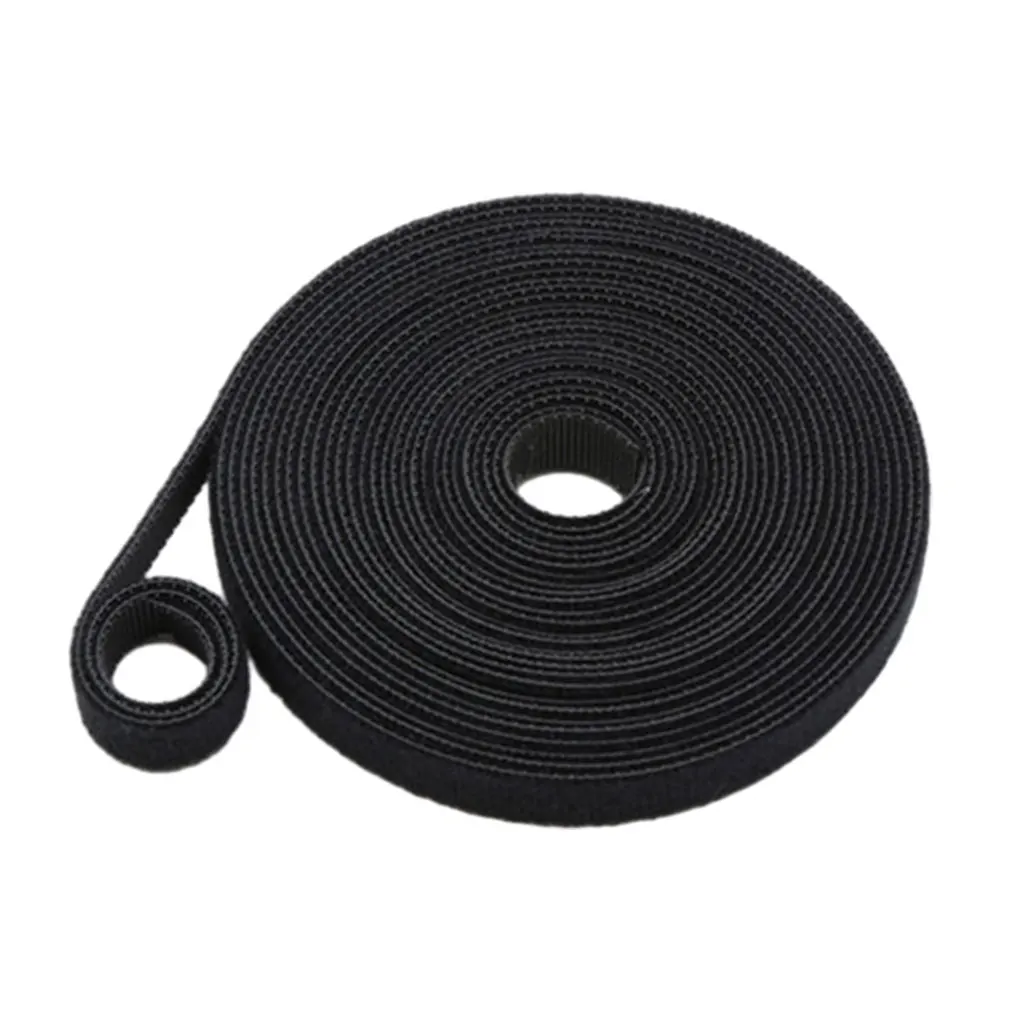 Black Reusable Cable Tie For Sturdy Plant Support Plant Velcros Tape Suitable For Various Plants