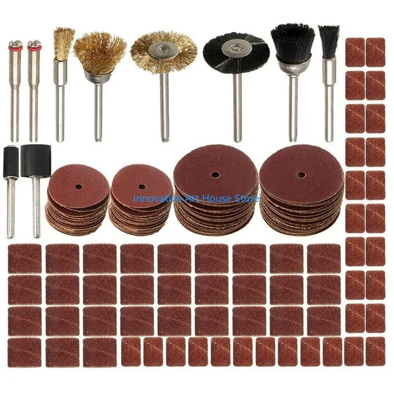 E1PC 150Pcs Rotary Power Tool Fits 1/8