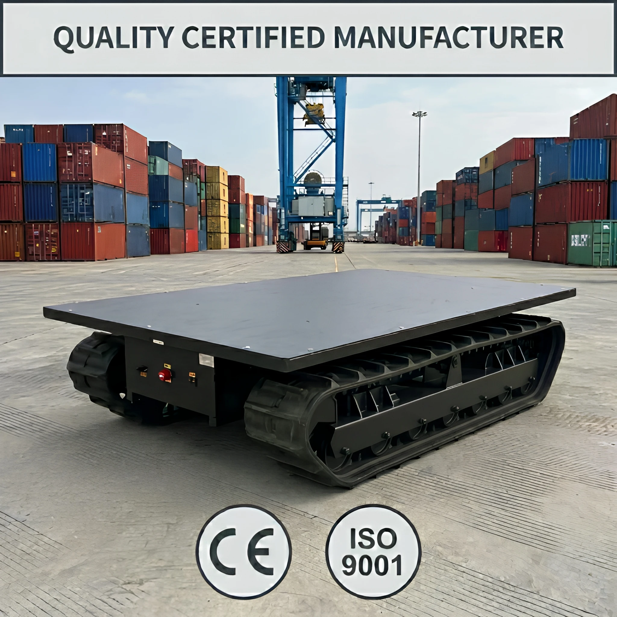 Electric Remote Control Crawler Undercarriage 0-10 Ton Customizable Rubber Track Chassis Mini Excavator Agricultural Transporter