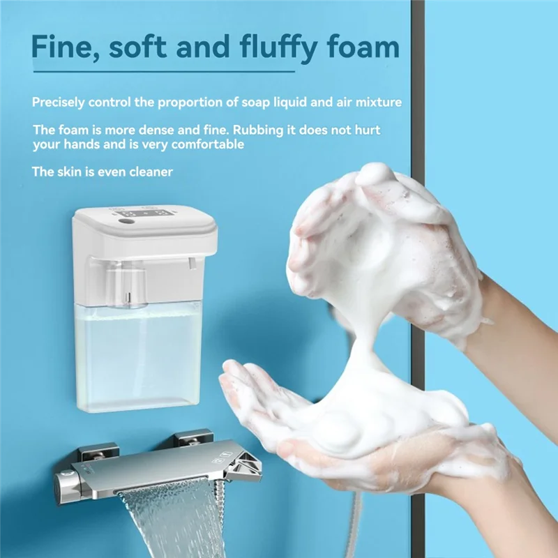 ABZV-Mobile Phone Compatible Automatic Induction Aromatherapy Machine 2 In 1 Soap Dispenser Washing Bubble Machine Infrared