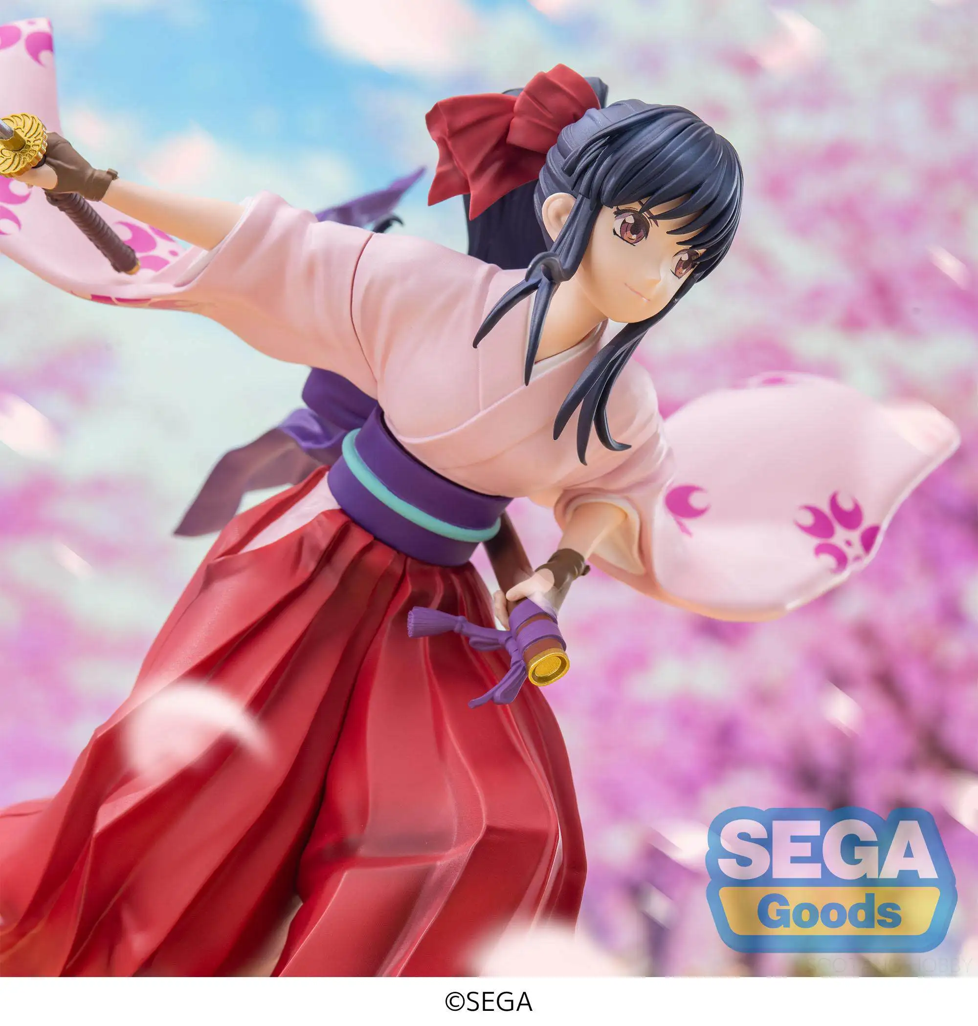 

Original SEGA Sakura Wars Anime Shinguuji Sakura Luminasta Action Figurine Toys PVC Model Figuarts Collection Decoration