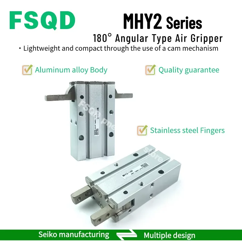 

MHY2-10D MHY2-16D MHY2-20D MHY2-25D 180° Angular Type Air Gripper MHY2 Series