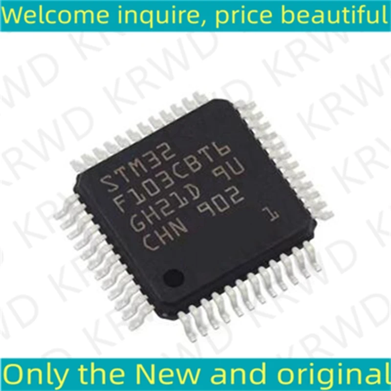 5PCS STM32F103CBT6  New and Original STM32F103CBT6  STM32F103 32F103