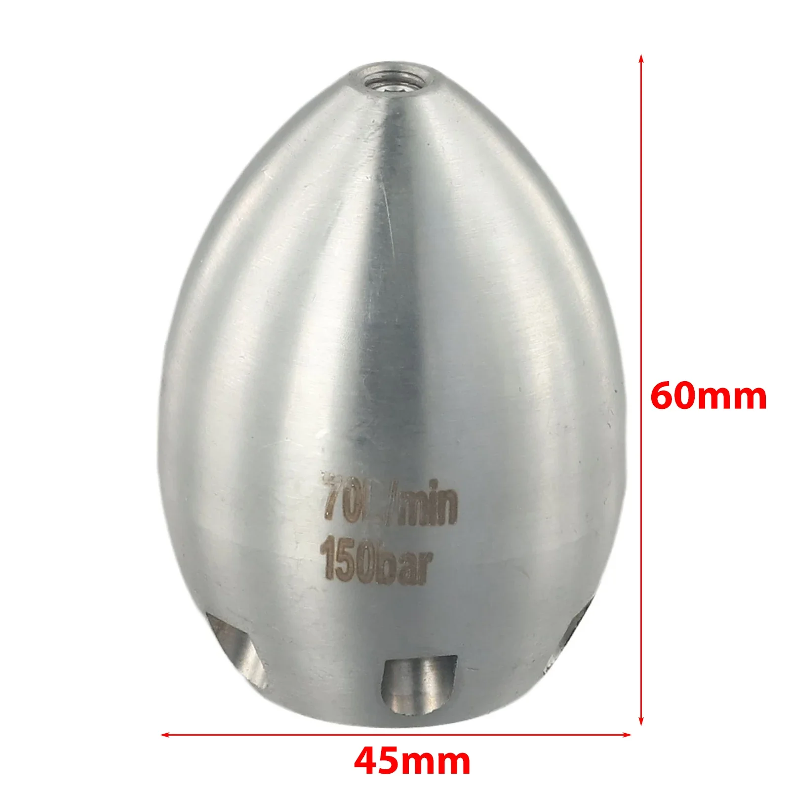 Brand New High Quality Nozzle Pressure Washer Drain Flusher G1/2inch Heavy Dut High Pressure Power Equipment Replacement 1Pcs