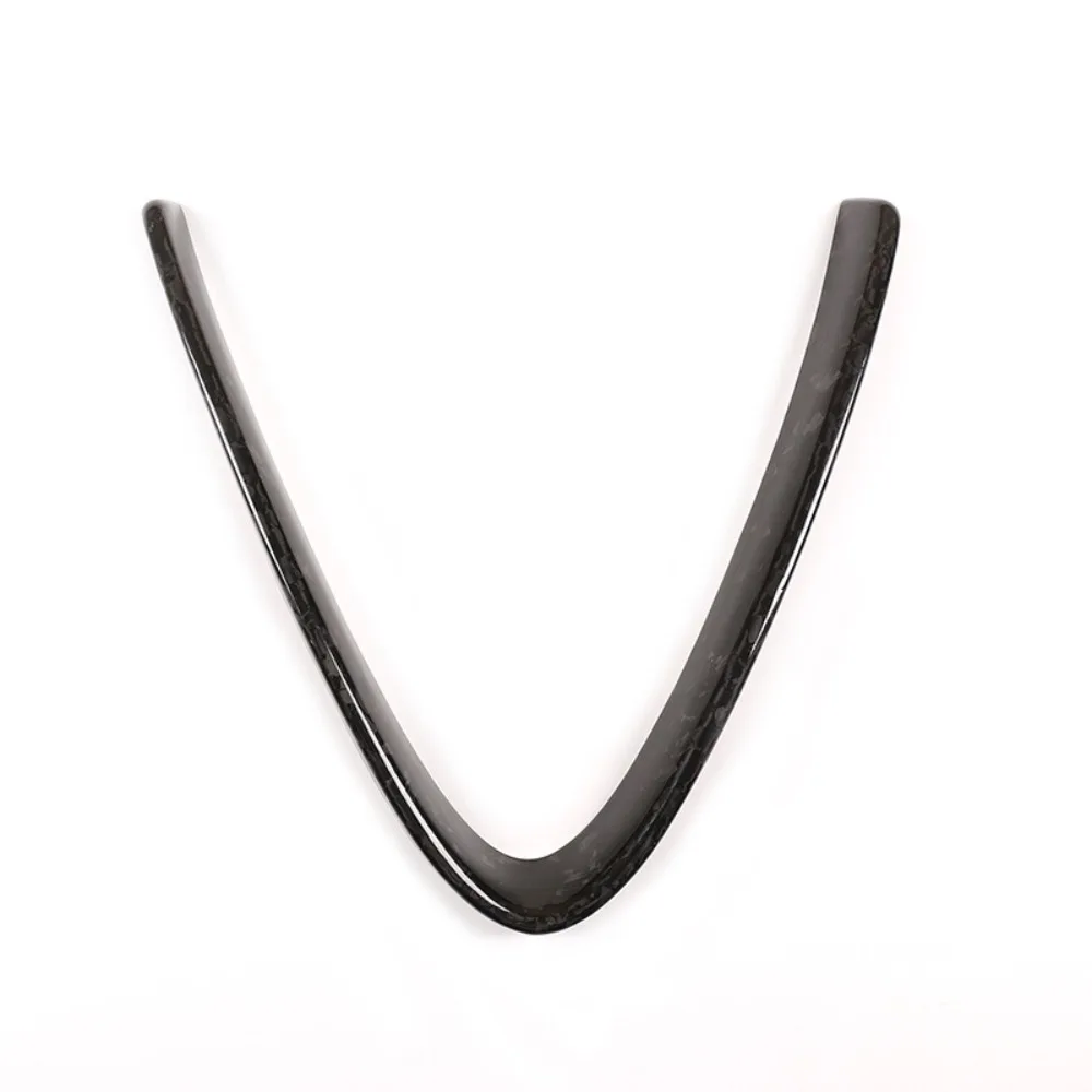 

Car Front Grill Decoration Frame Cover For Alfa Romeo Giulia 2017-2020 Carbon Fiber Car Interior Trim Accessories