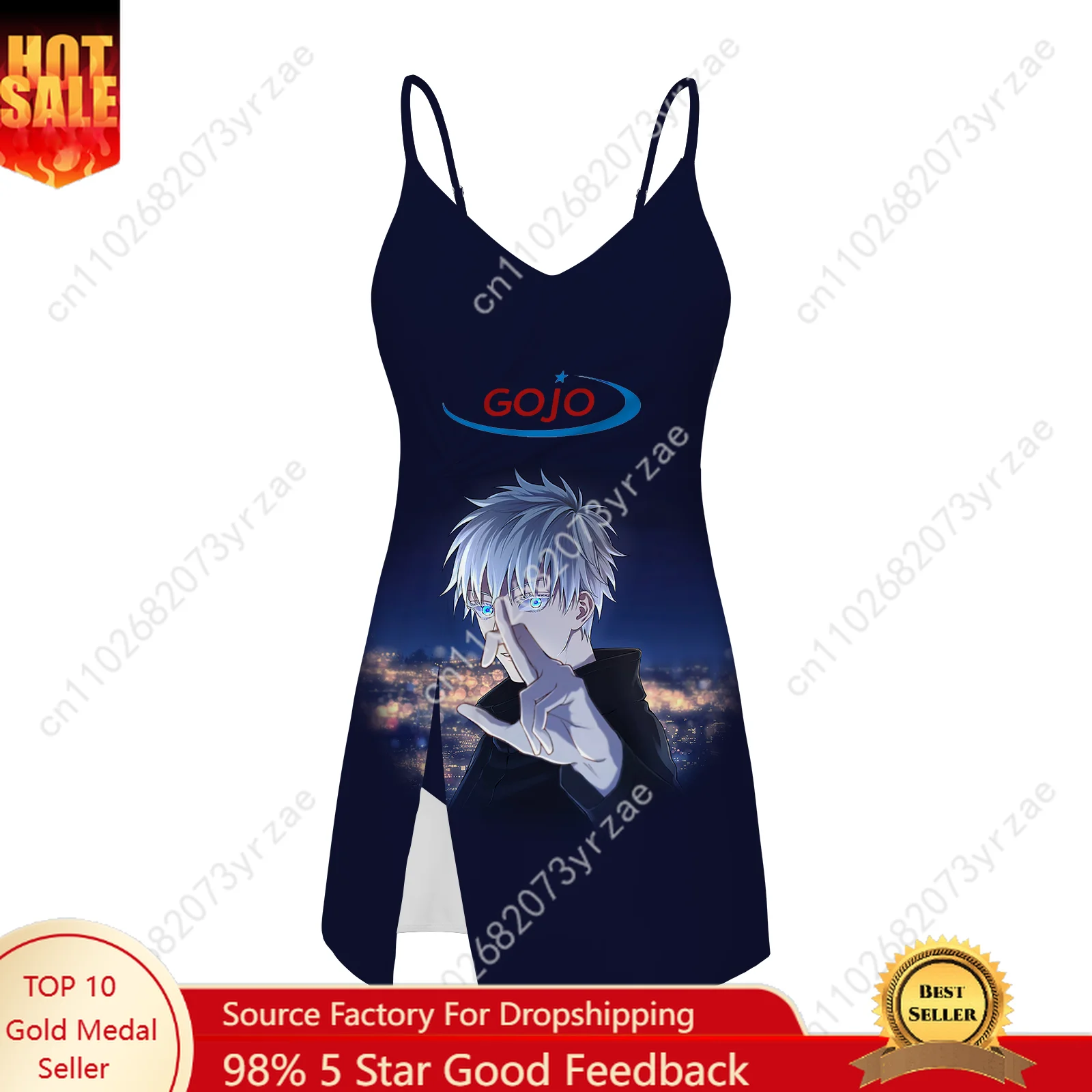 

Satoru Gojo купальник женские купальные костюмы вечерние у бассейна пляжная одежда модные персонализированные купальники сексуальное бикини на заказ платье на бретельках