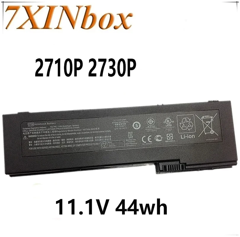 Imagem -01 - Bateria do Portátil para hp Elitebook 2710p 2730p 2740p 2760p Ot06 Hstnn-cb45 Hstnn-xb4x Hstnn-ob45 Ot06xl 7xinbox 11.1v 44wh bateria do portatil para hp elitebook 2710p 2730p 2740p 2760p ot06 hstnn cb45 hstnn xb4x hstnn ob45 ot06xl 7xinbox 111v 44wh 01