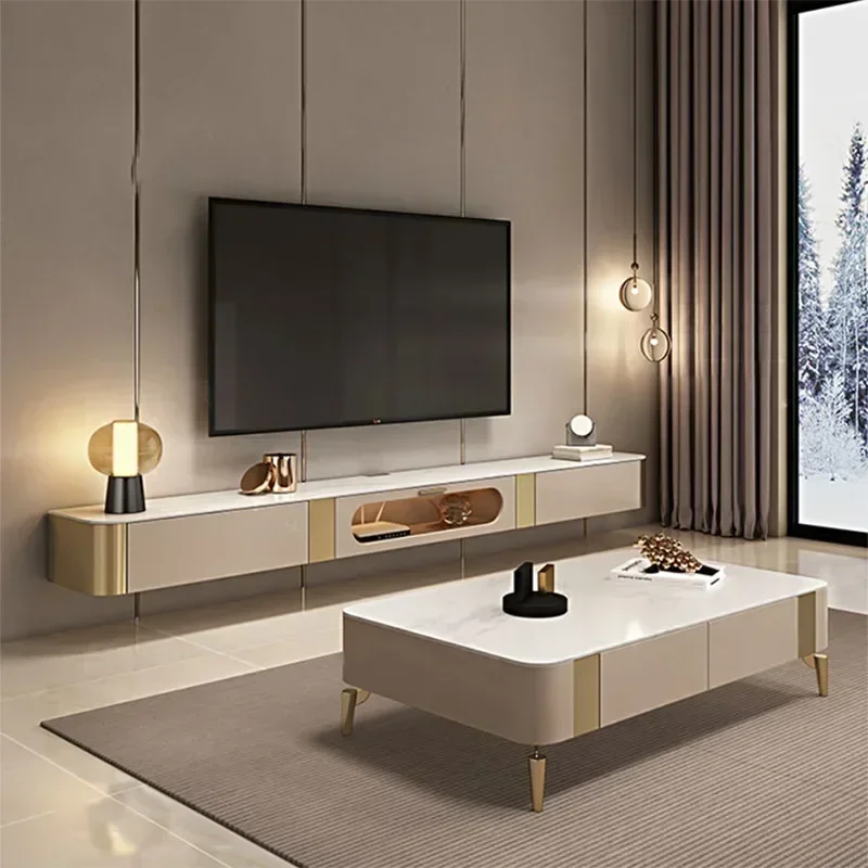 

Hanging Console Tv Stands Mobile Shelf Solid Wood Monitor Cabinet Floor Tv Stands Lowboard Moveis Para Casa Furniture