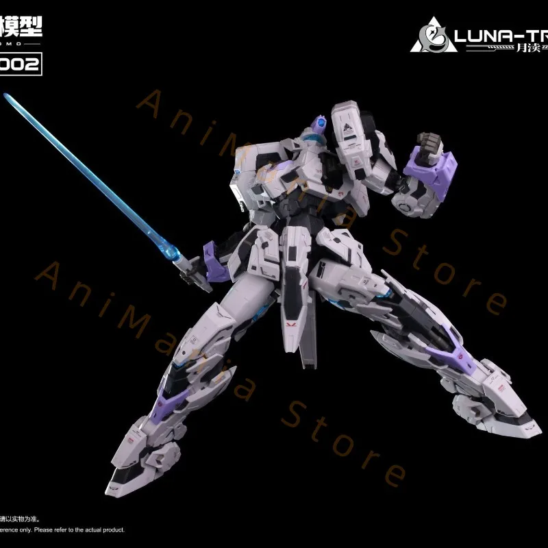Prevendita GM Modello Godomo GM002 Lunr Trace Altezza 23 cm Vestito di assemblaggio Anime Action Figure Collection Modello Giocattolo Regalo