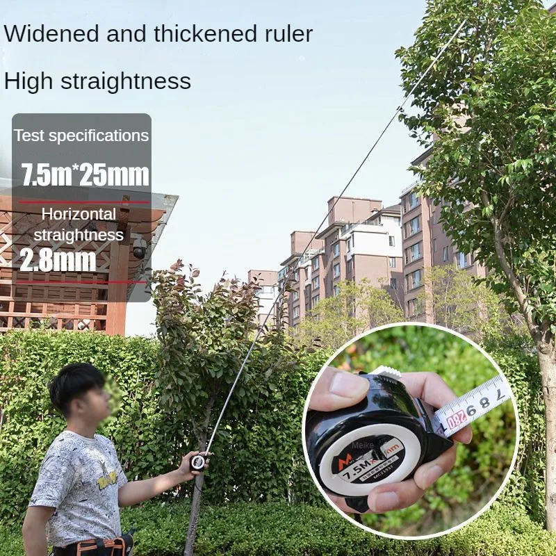 Tape Measure Drop Resistant Wear Resistant Thickened Portable Tape Measure 3-10m Steel Tape Measure High Precision Ranging Tool