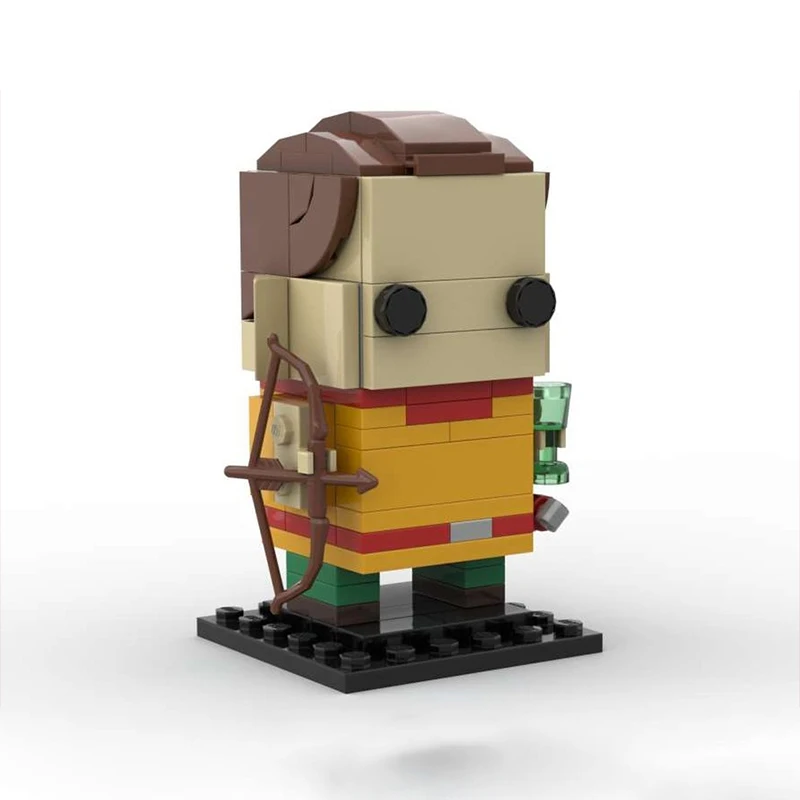 

101 шт. MOC Hans Capon Kingdomes Come Brickheadz, строительные блоки, очаровательный подарок для детей, рождественское здание, веселый рождественский подарок