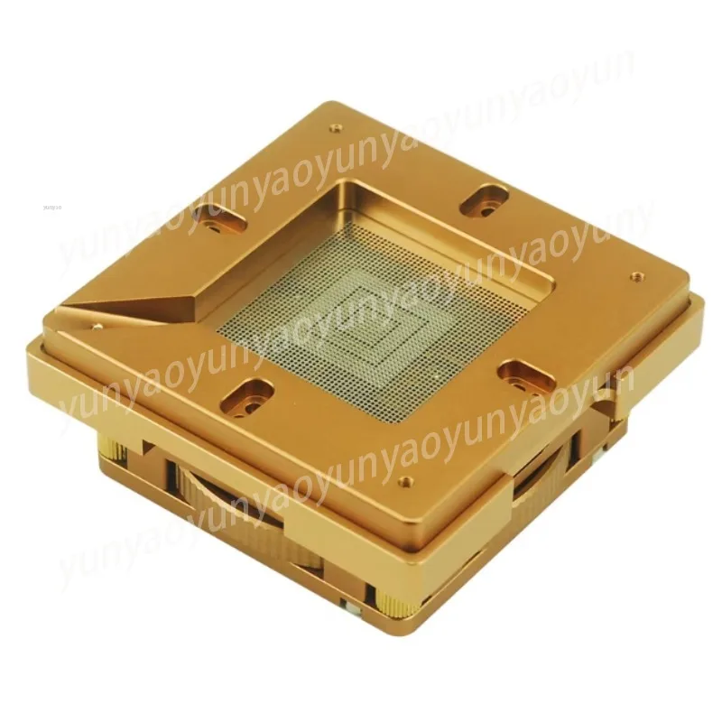 Complete Reballing Kit, Solder Ball Placement Stand with 12 Universal Stencils for Multi-Chip Repair
